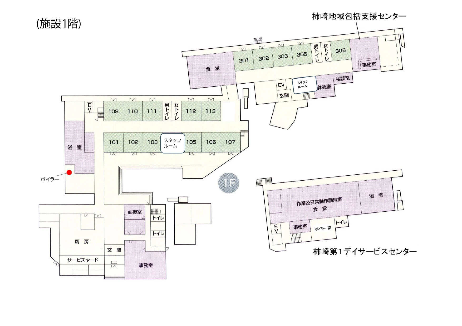 平面図　1階