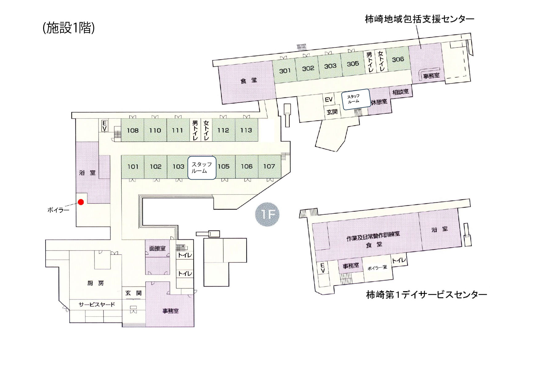 平面図　1階