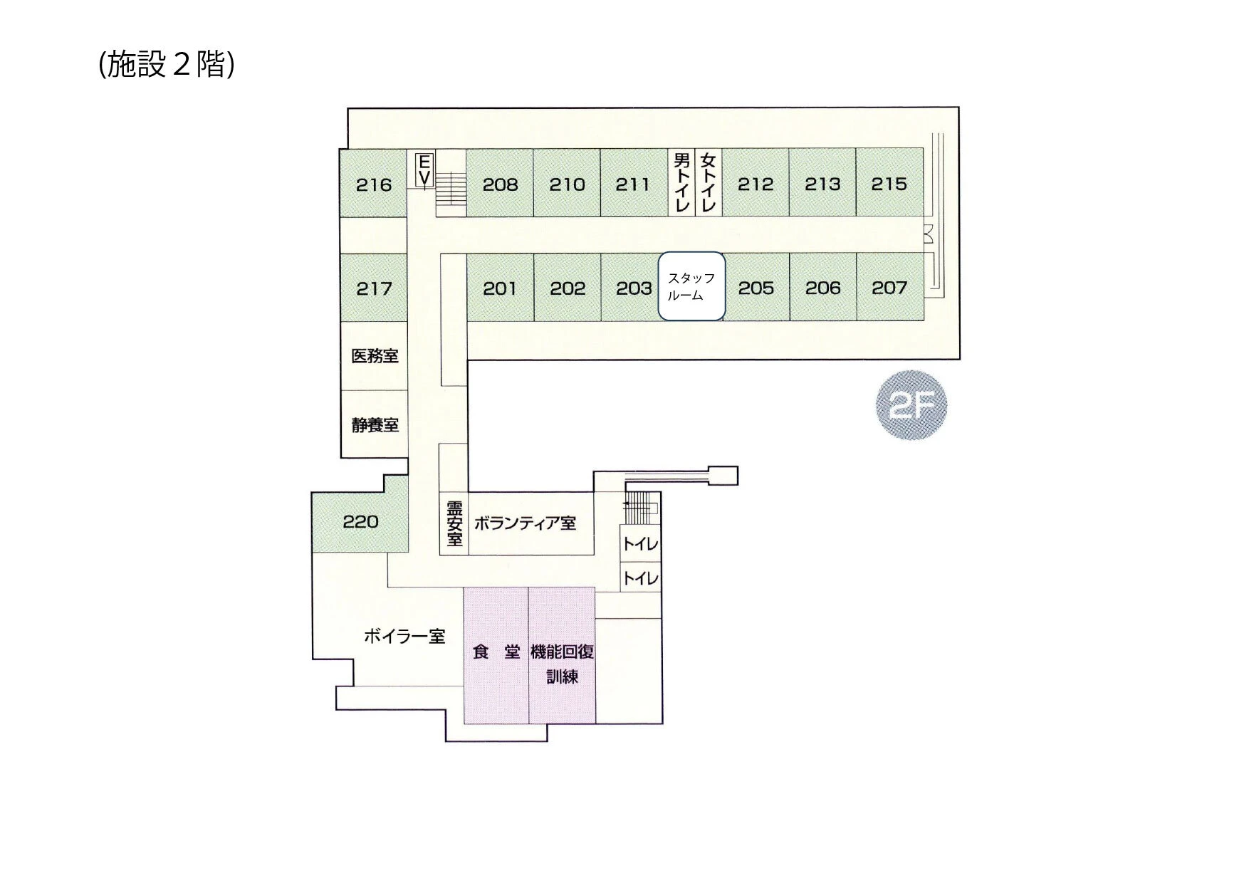 平面図　2階